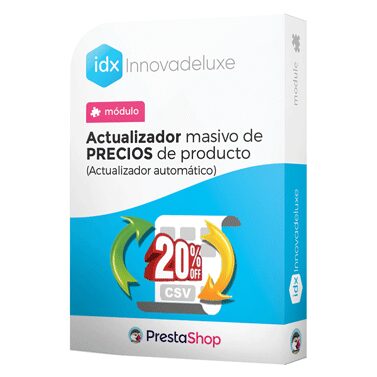 Módulos Actualizador masivo de precios